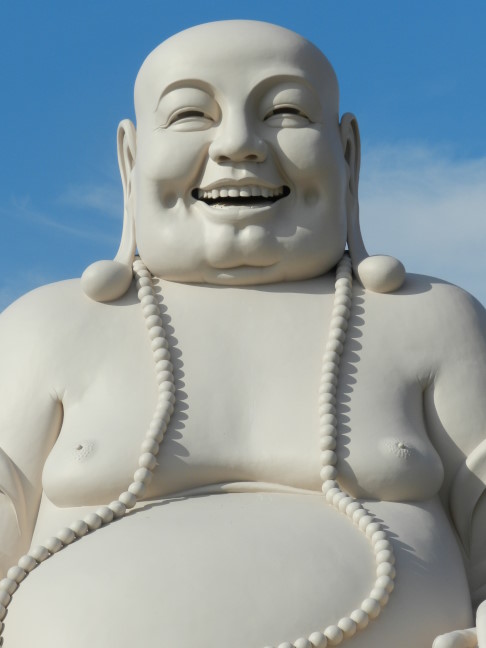 Buddha mit gynäkonmischer Brust